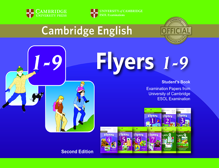 Cambridge English Flyers 1-9 (gộp 9 cuốn)