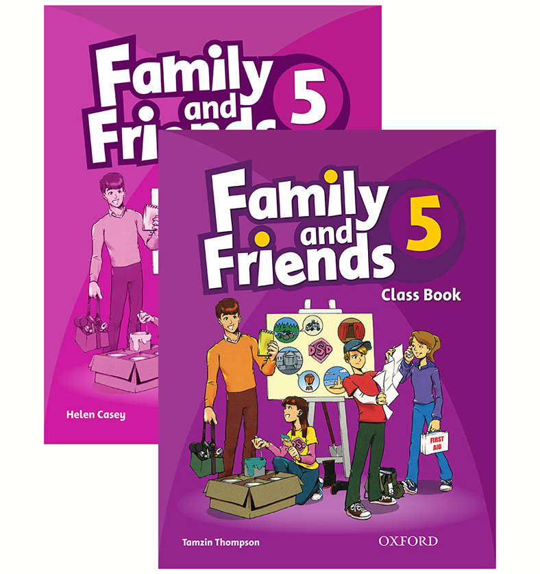 Combo 2 Sách Family and Friends 5 Class Book + Work Book