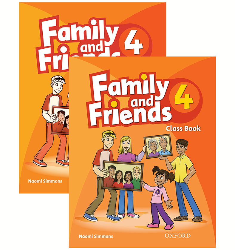 Combo 2 Sách Family and Friends 4 Class Book + Work Book