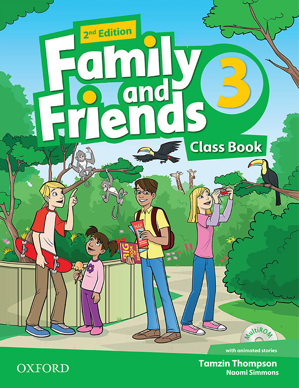 Family and Friends 3 Class Book 2nd