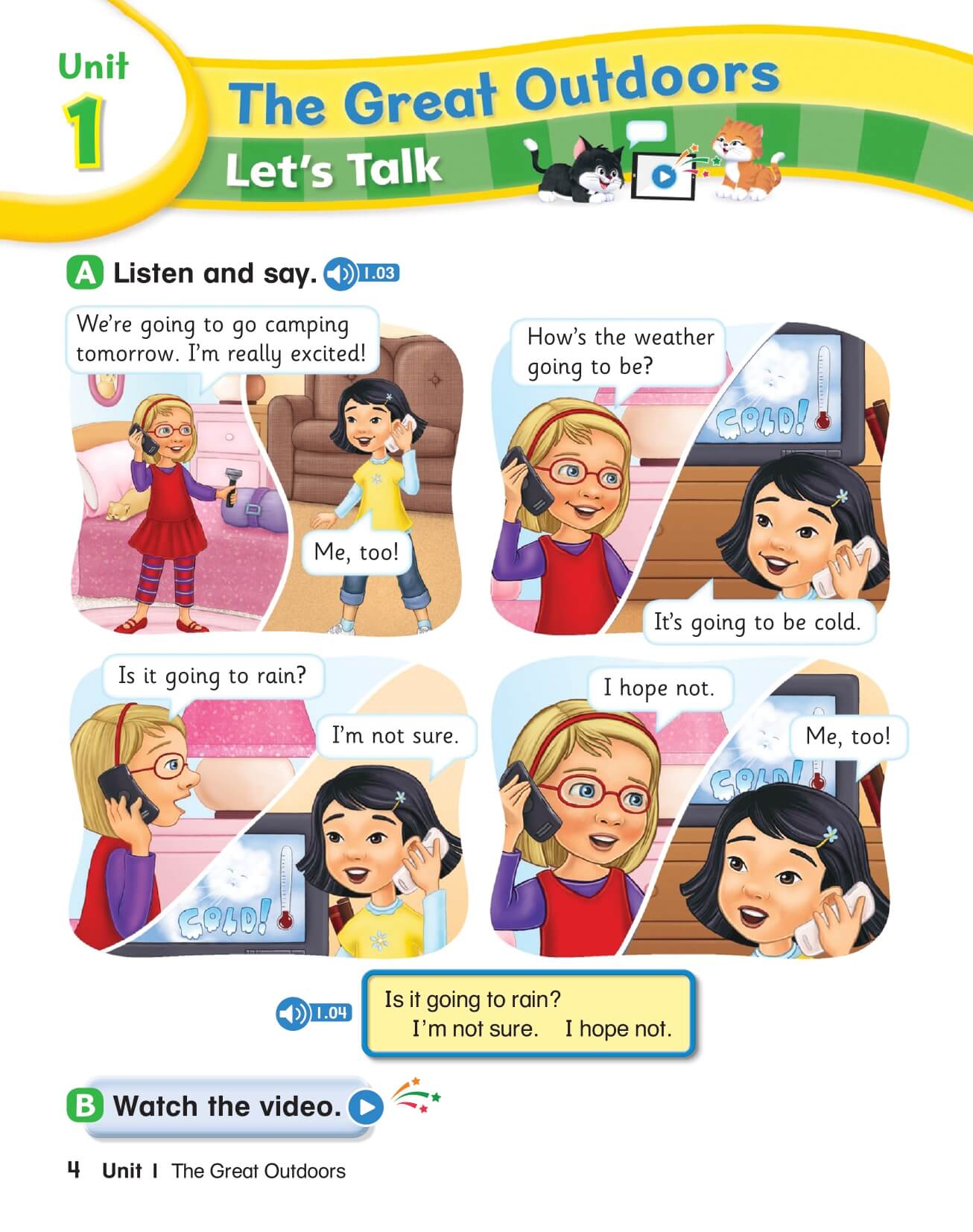 Combo 2 Sách Let's Go 5th Student Book + Work Book Tập 4