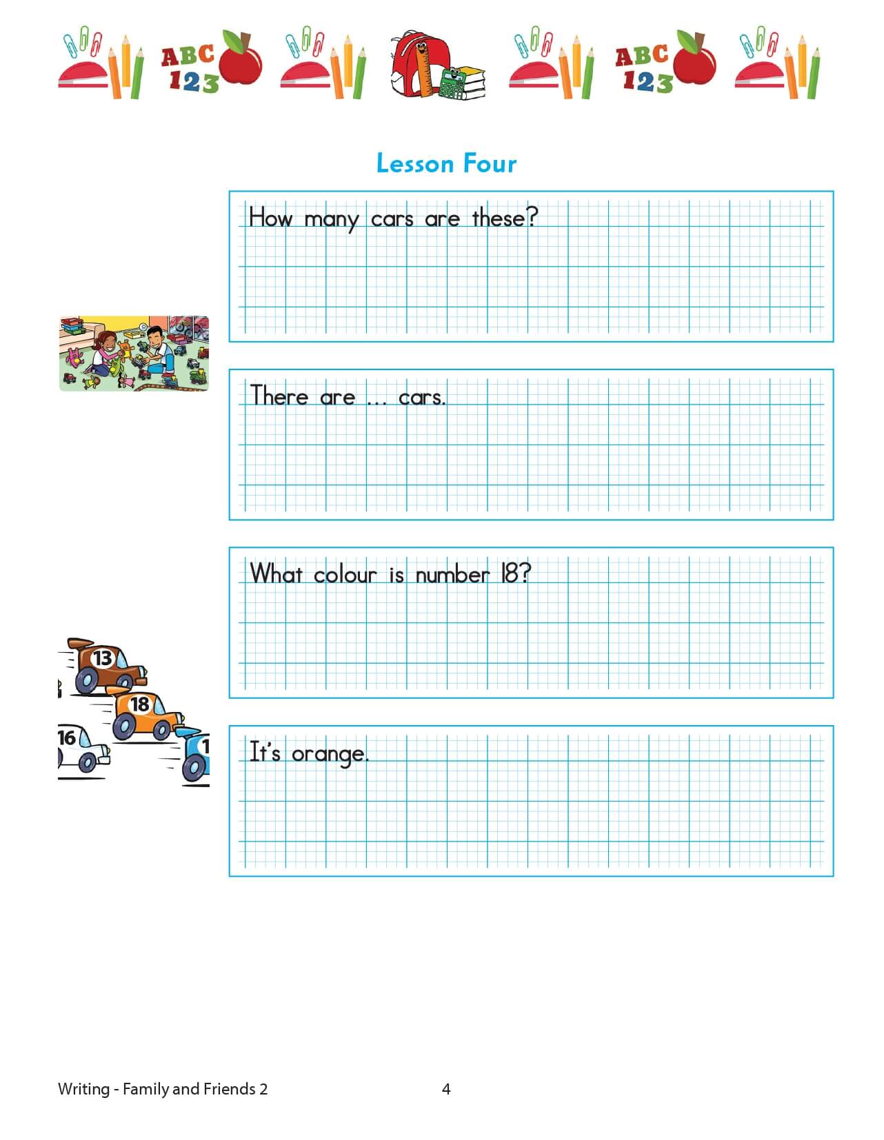 Family and Friends 2 Writing 2nd