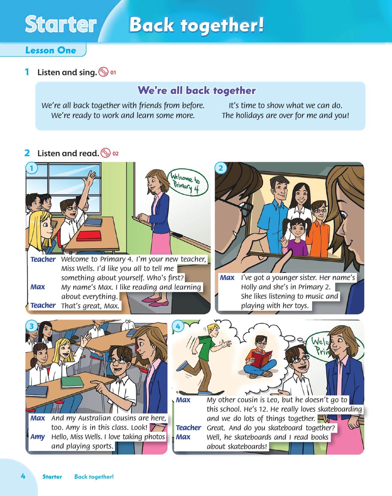 Combo 2 Sách Family and Friends 4  2nd  Class Book + Work Book