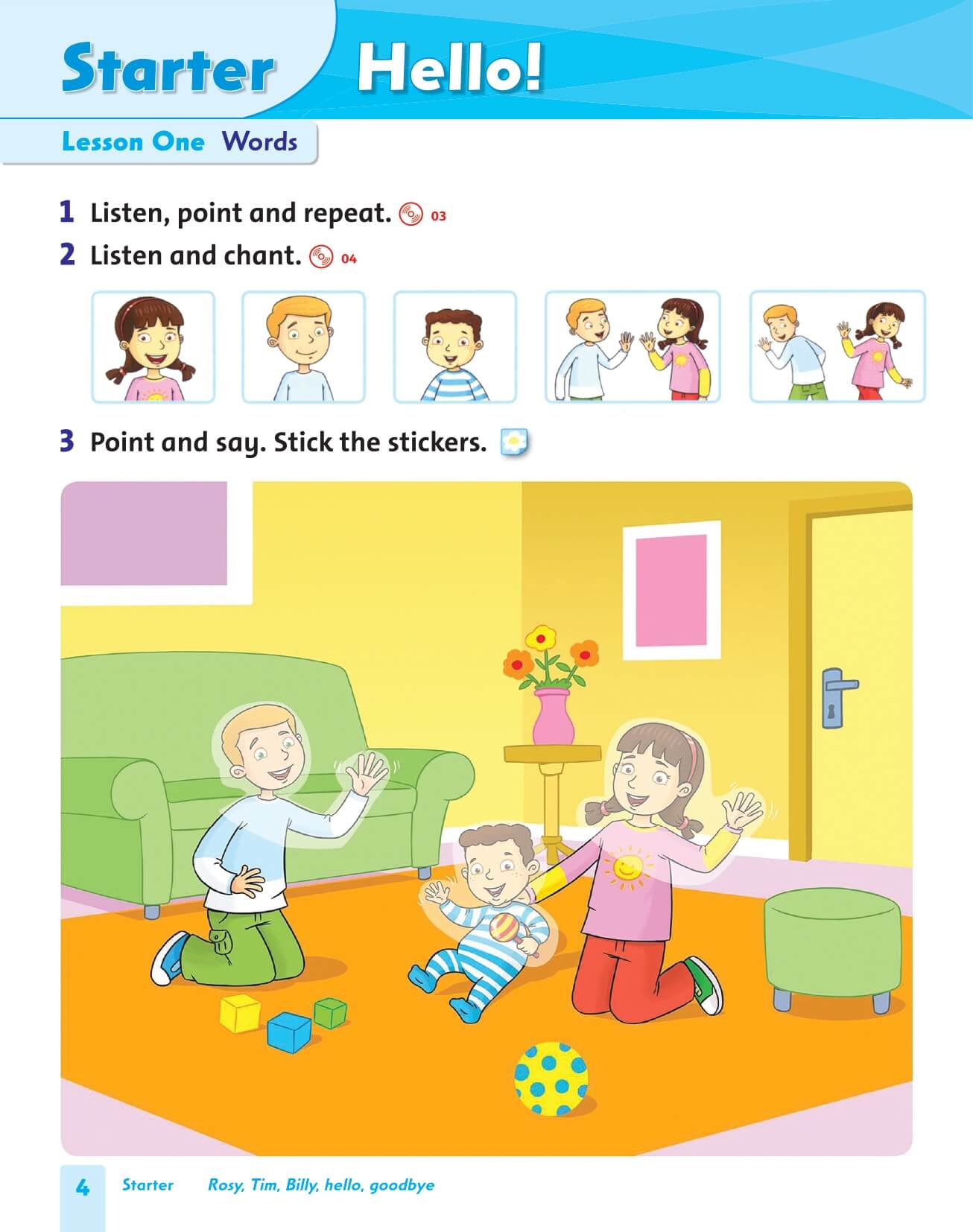 Family and Friends Starter Class Book