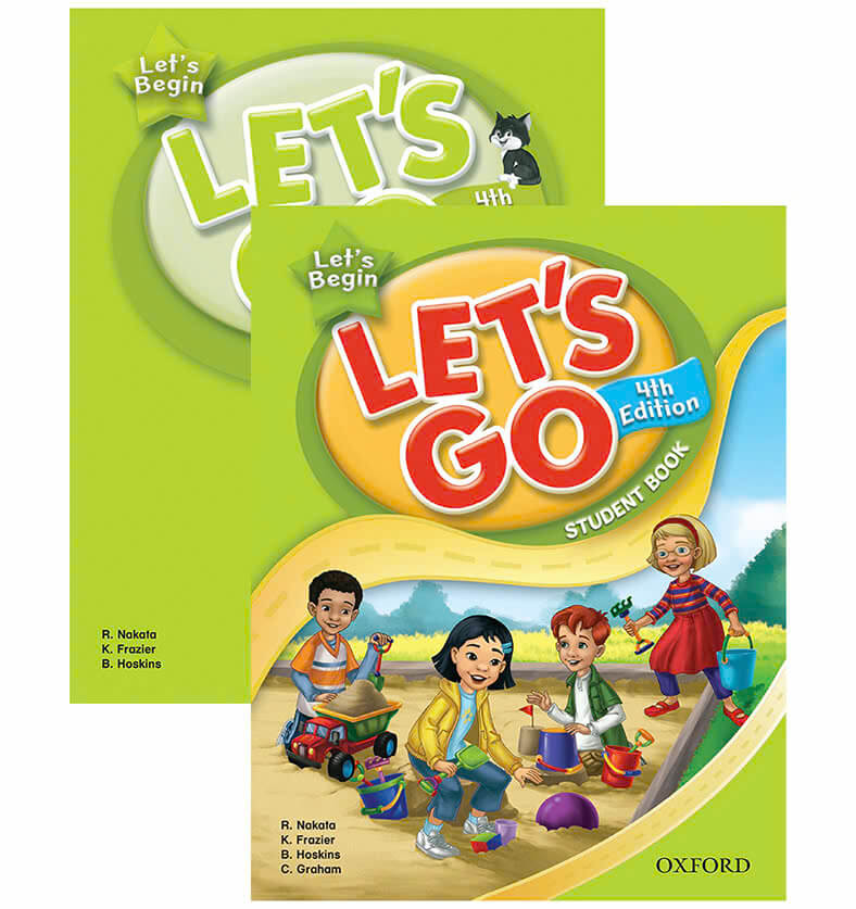 Combo 2 Sách Let's Go 4th Let's Begin Student Book + Work Book