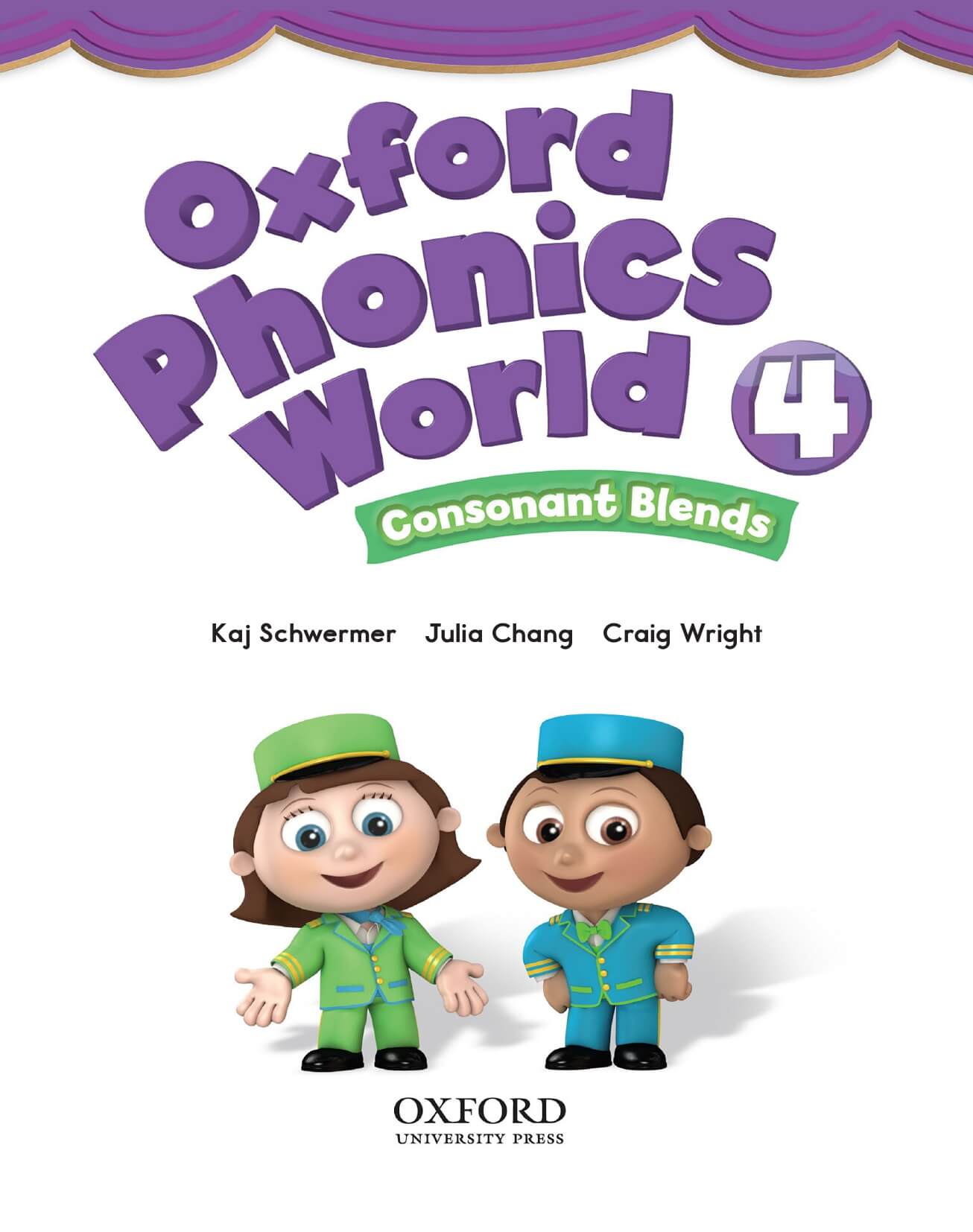 Combo 2 Sách Oxford Phonics World Tập 4 Student Book + Word Book