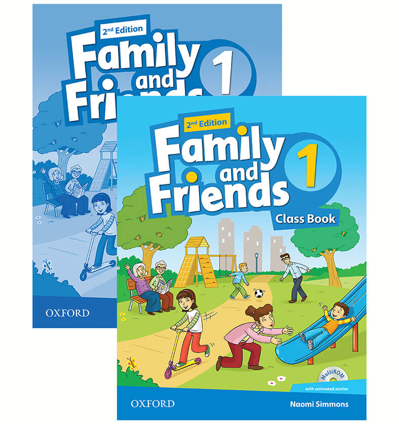 Combo 2 Sách Family and Friends 2nd Class Book + Work Book  Tập 1