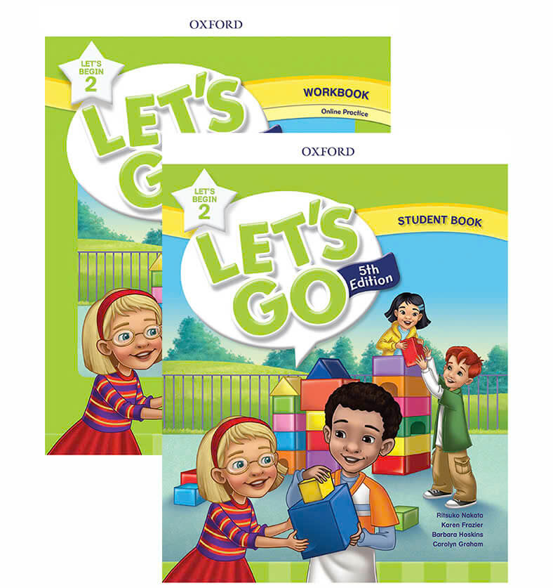 Combo 2 Sách Let's Go 5th Let's Begin Student Book + Work Book Tập 2