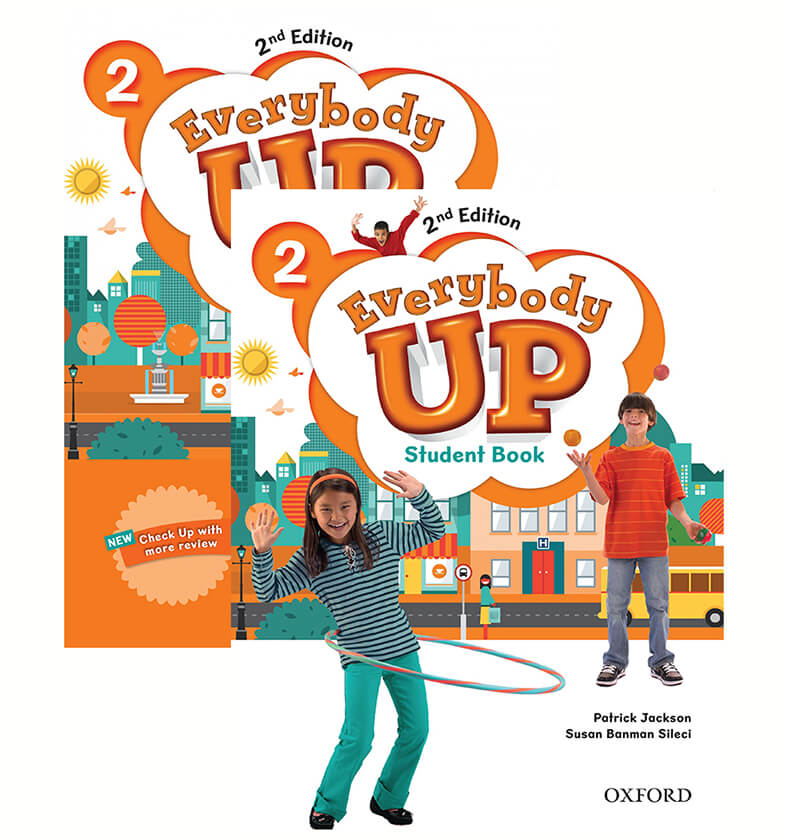 Combo 2 Sách Every Body Up 2nd Tập 2 Student Book + Work Book