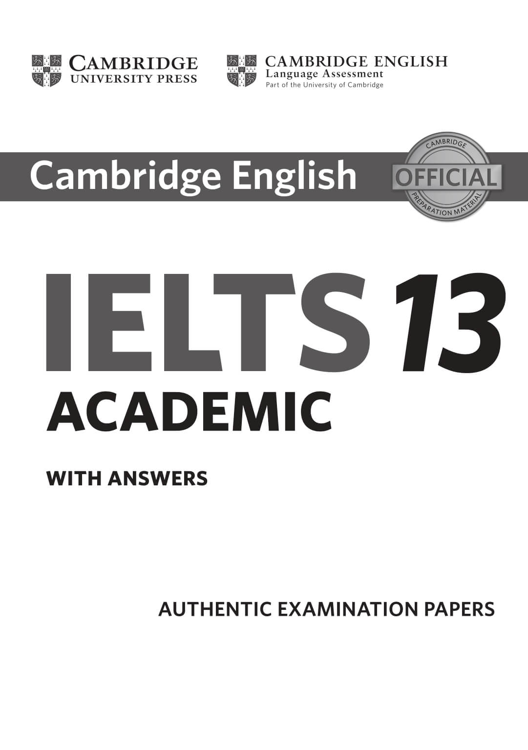 Cambridge English IELTS 13