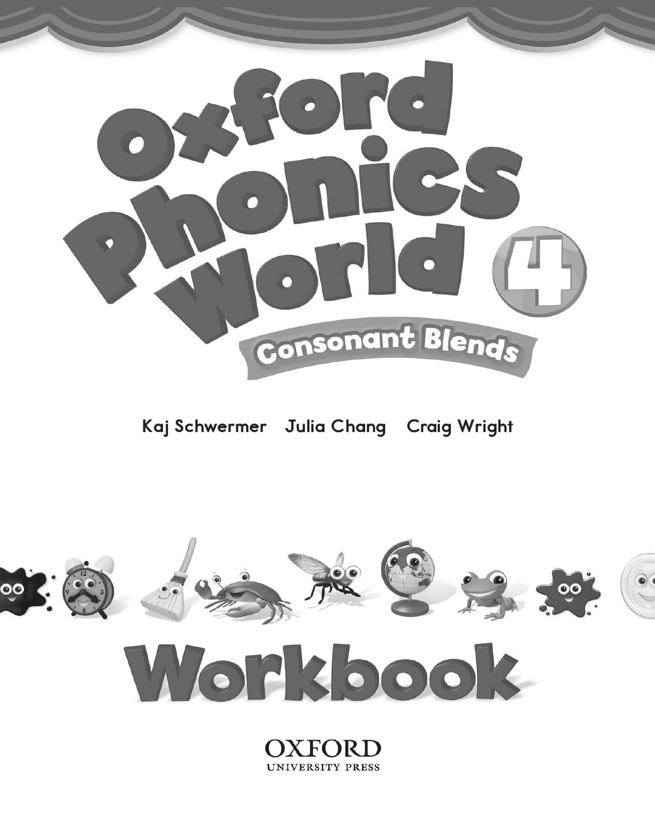 Combo 2 Sách Oxford Phonics World Tập 4 Student Book + Word Book