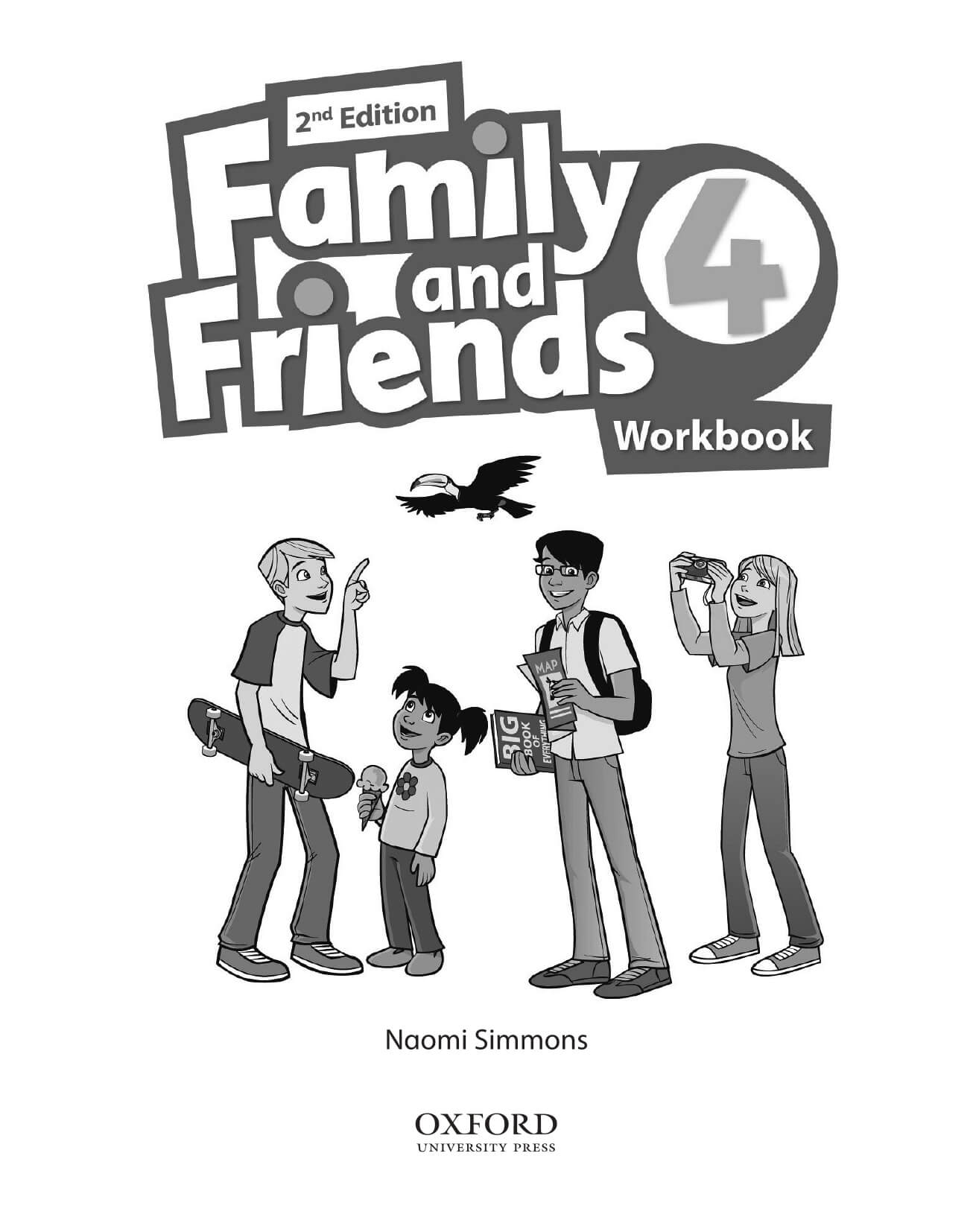 Combo 2 Sách Family and Friends 4  2nd  Class Book + Work Book