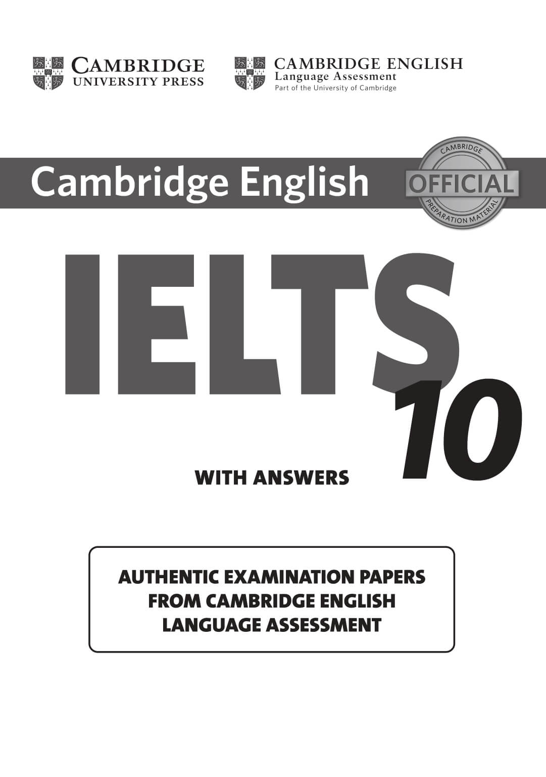 Cambridge English IELTS 10
