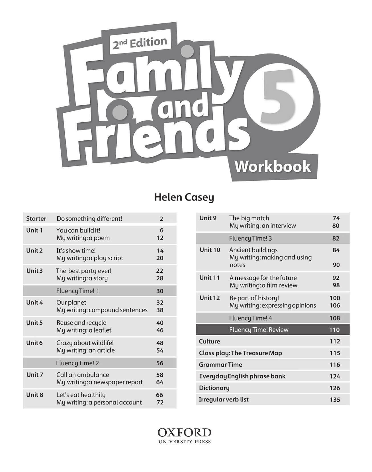 Family and Friends 5 Work Book 2nd