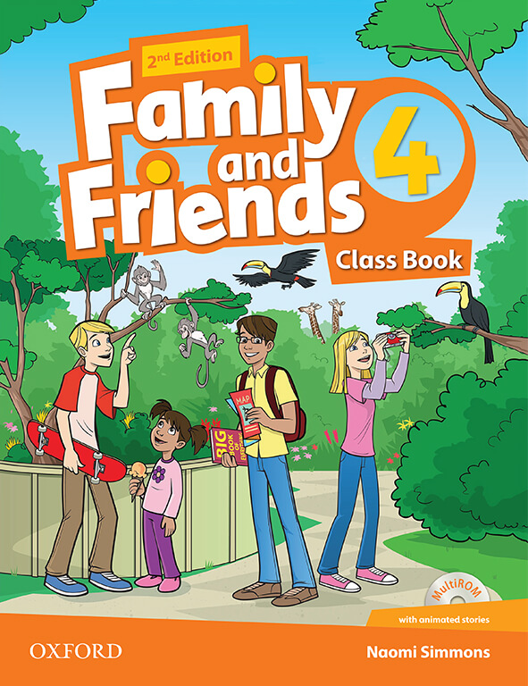 Family and Friends 4 Class Book 2nd