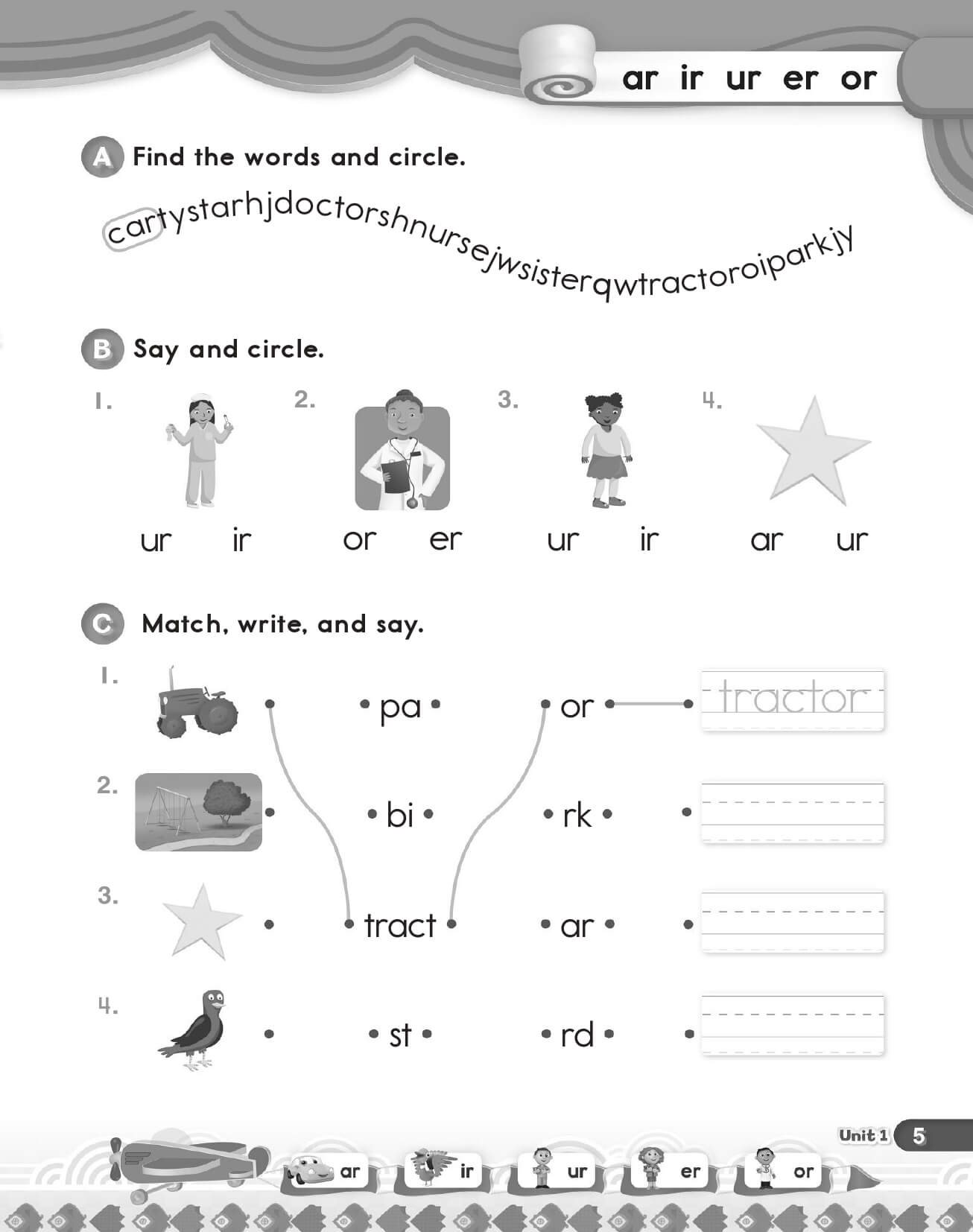 Oxford Phonics World Tập 5 Work Book