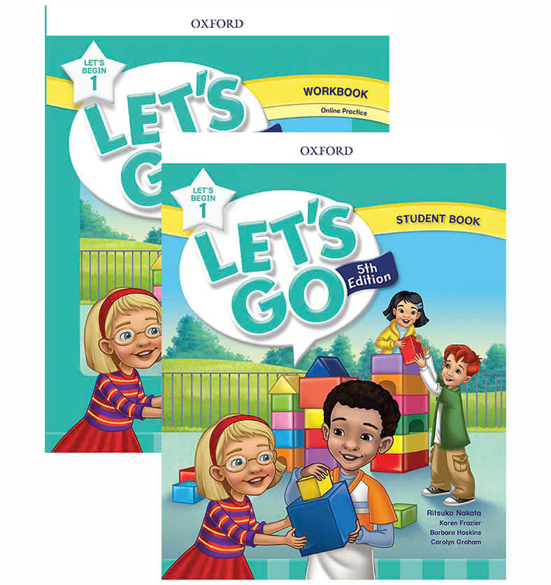 Combo 2 Sách Let's Go 5th Let's Begin Class Book + Work Book Tập 1