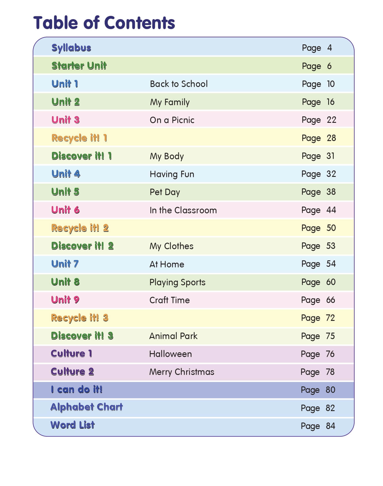 Super Kids 1 Student Book