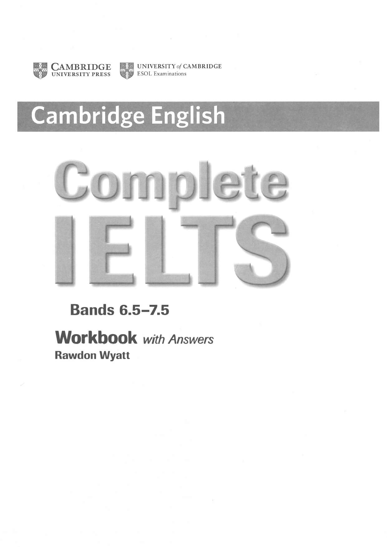 Complete IELTS 6.5-7.5