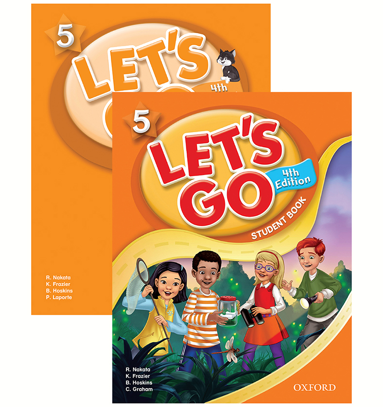 Combo 2 Sách Let's Go 4th Student Book + Work Book Tập 5