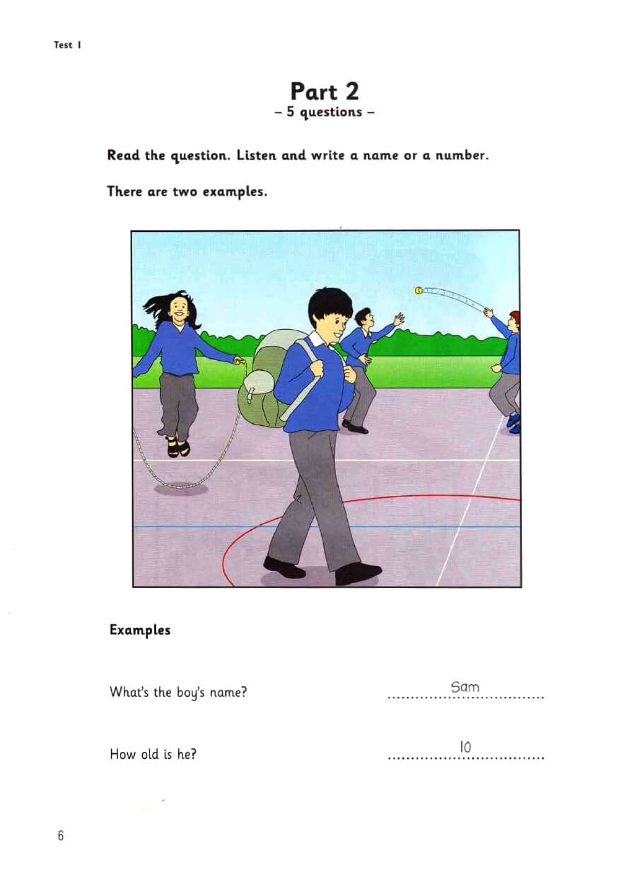 Cambridge English Starters 1-9 (gộp 9 cuốn)