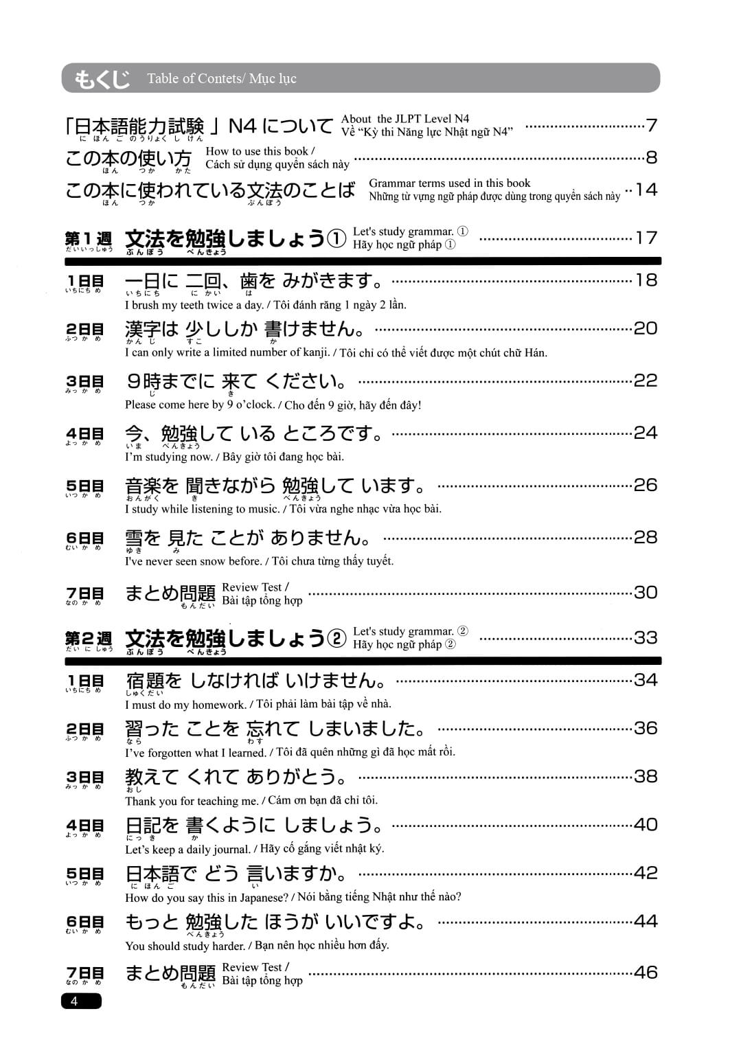 Somatome N4 - Đọc hiểu - Nghe Hiểu