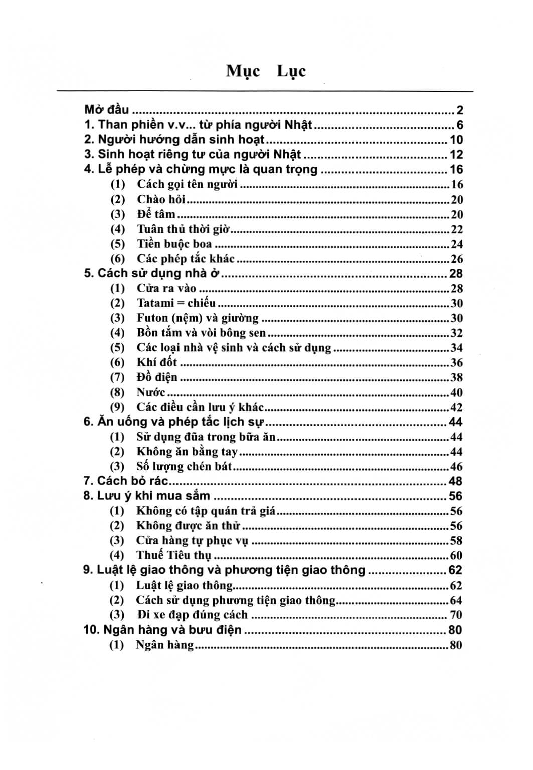 Hướng Dẫn Đời Sống Tại Nhật Bản
