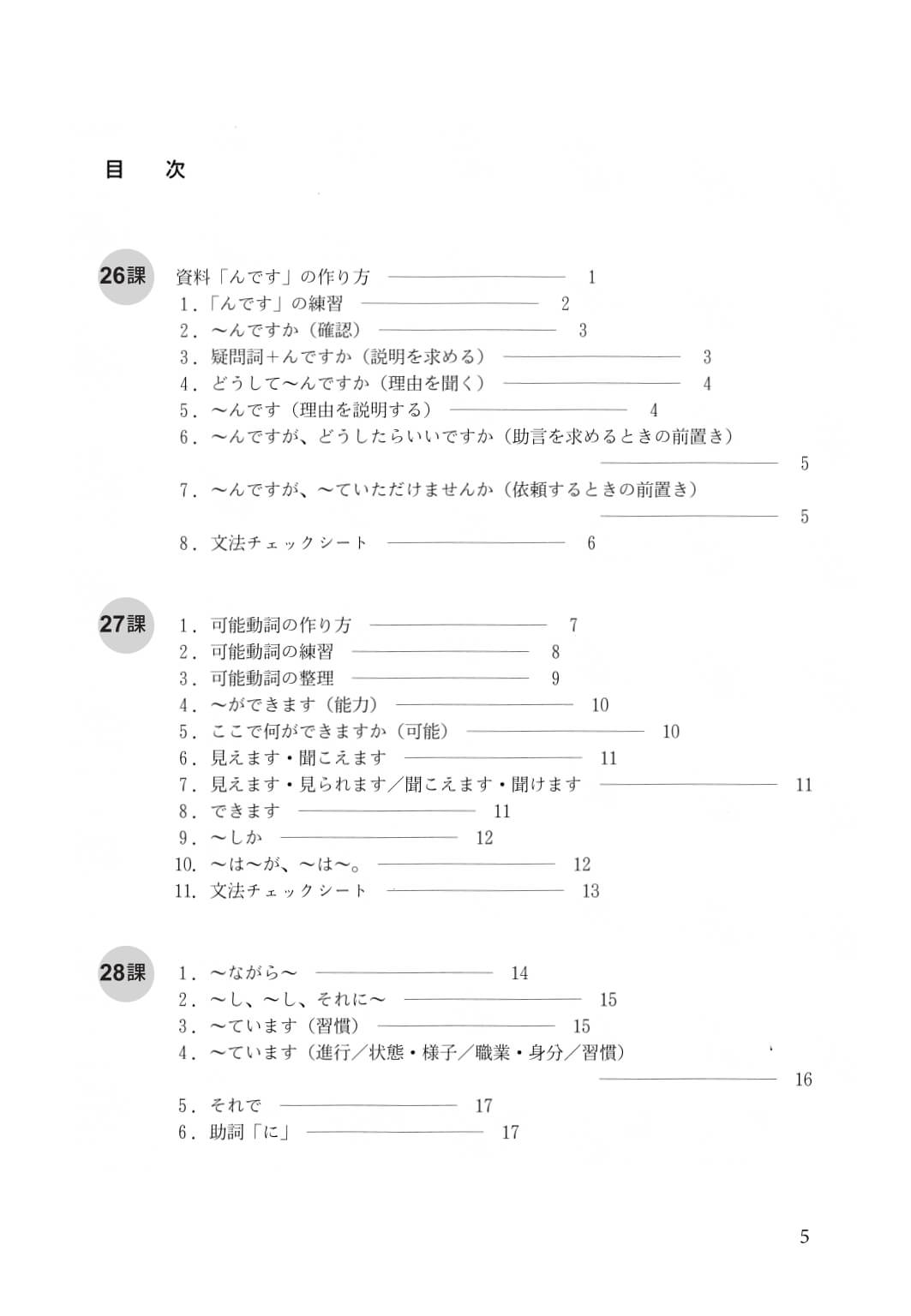 Minna No Nihongo - Luyện tập mẫu câu tập 2 k đáp án (bản mới)