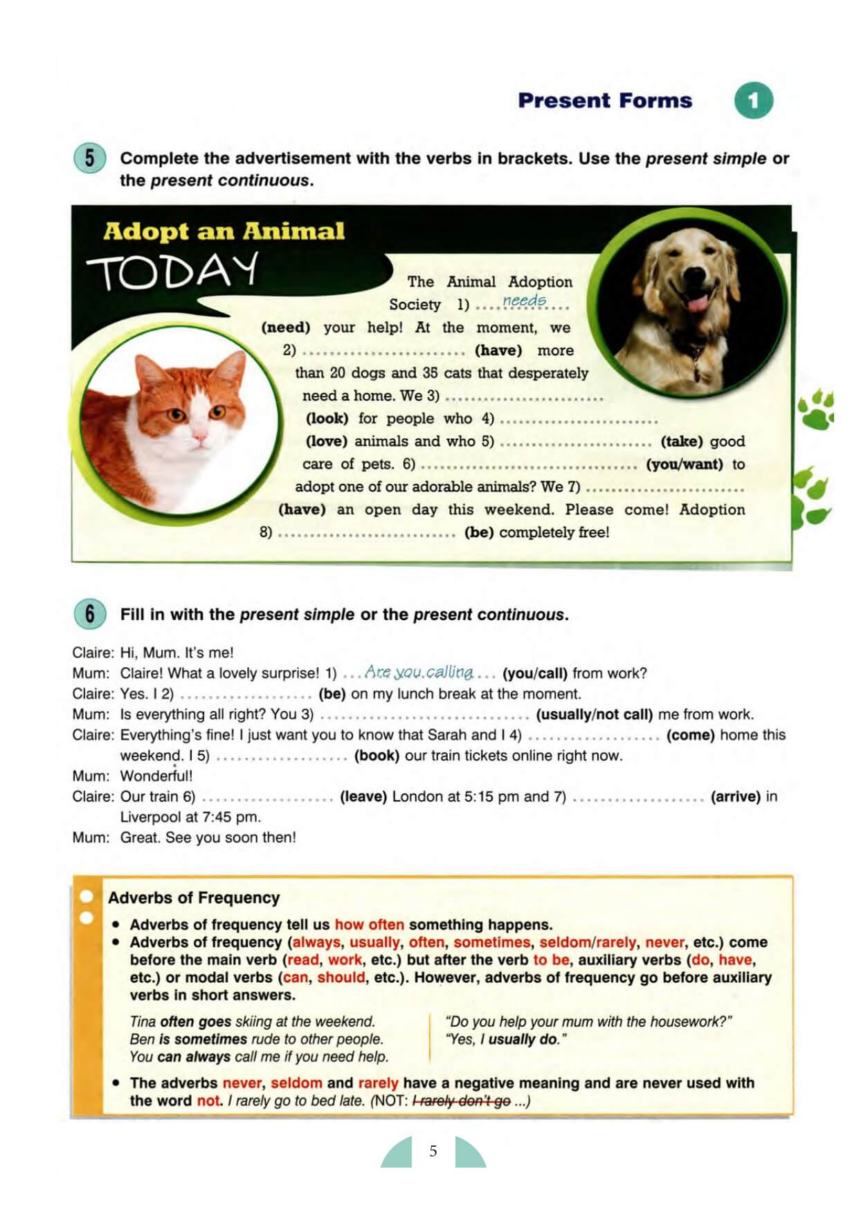 New Round-Up 5 Students Book