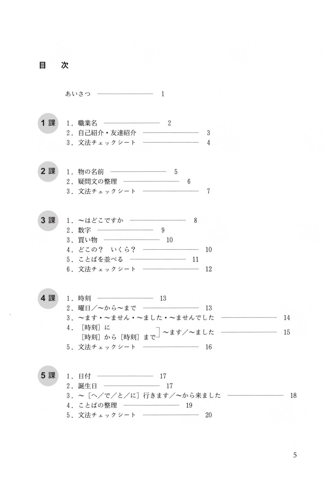 Minna No Nihongo - Luyện tập mẫu câu tập 1 k đáp án (bản mới)