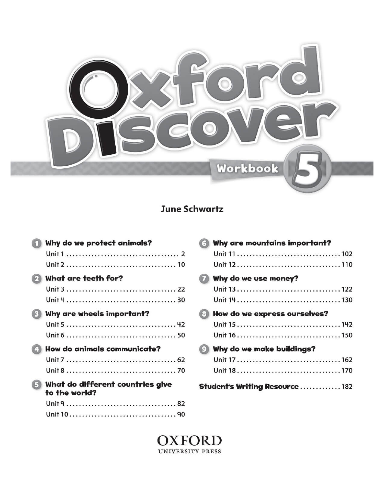 Combo 2 Sách Oxford Discover Student Book + Work Book Tập 5