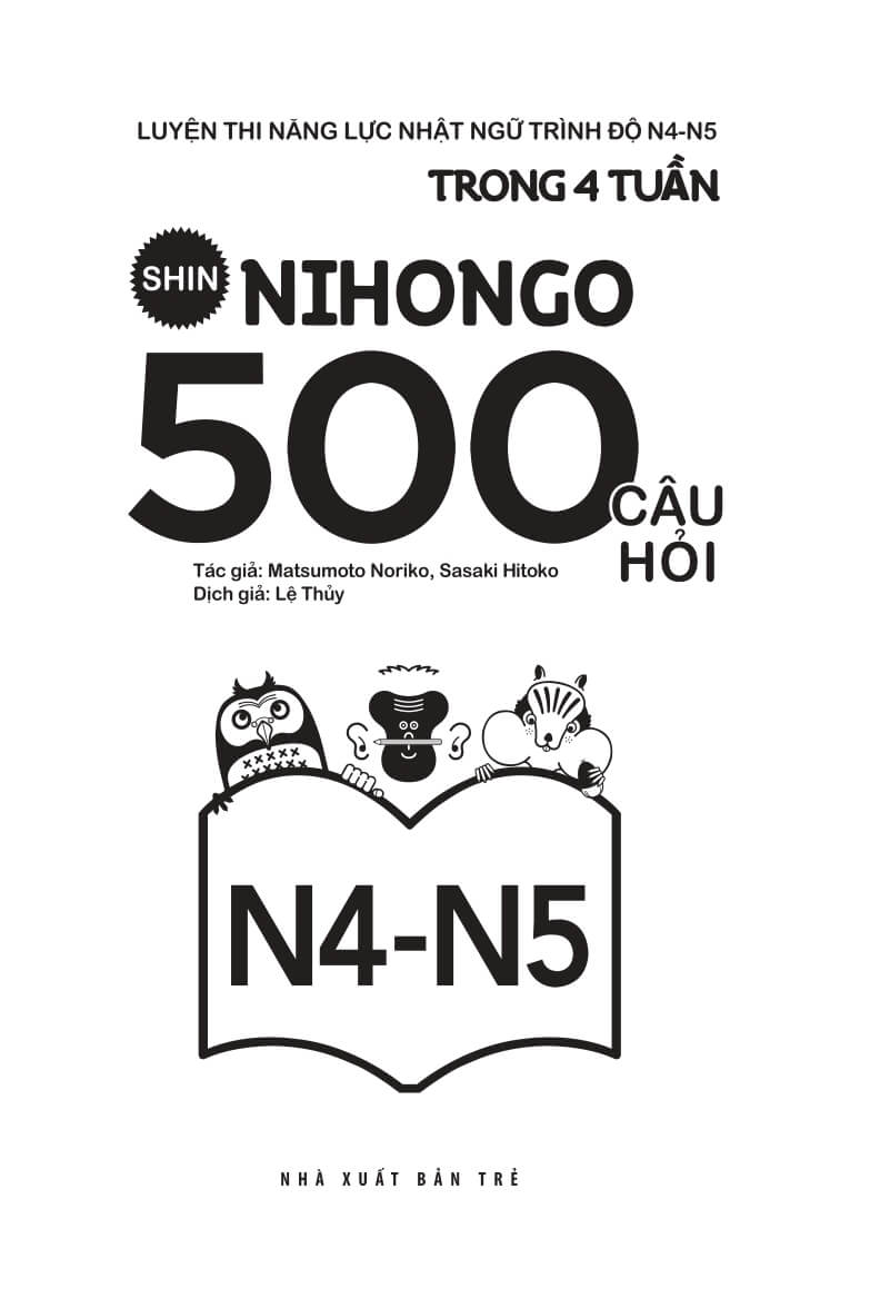 500 Câu Hỏi N4 + N5