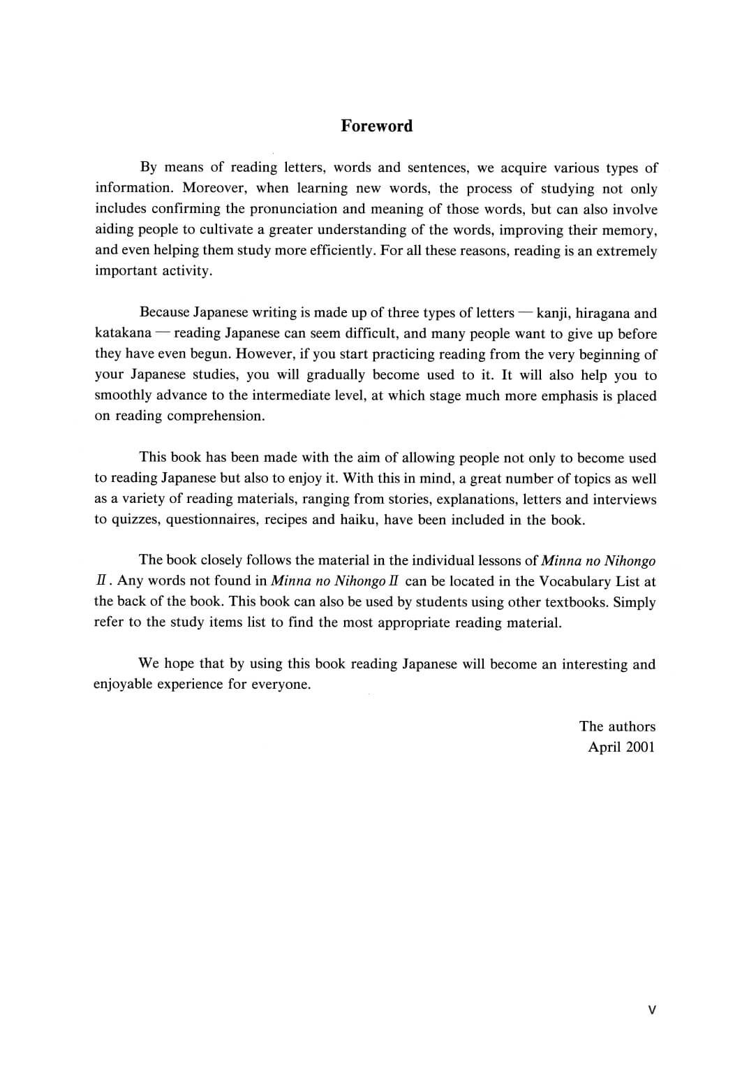 Minna No Nihongo - 25 bài đọc hiểu sơ cấp tập 2 k đáp án (bản cũ)