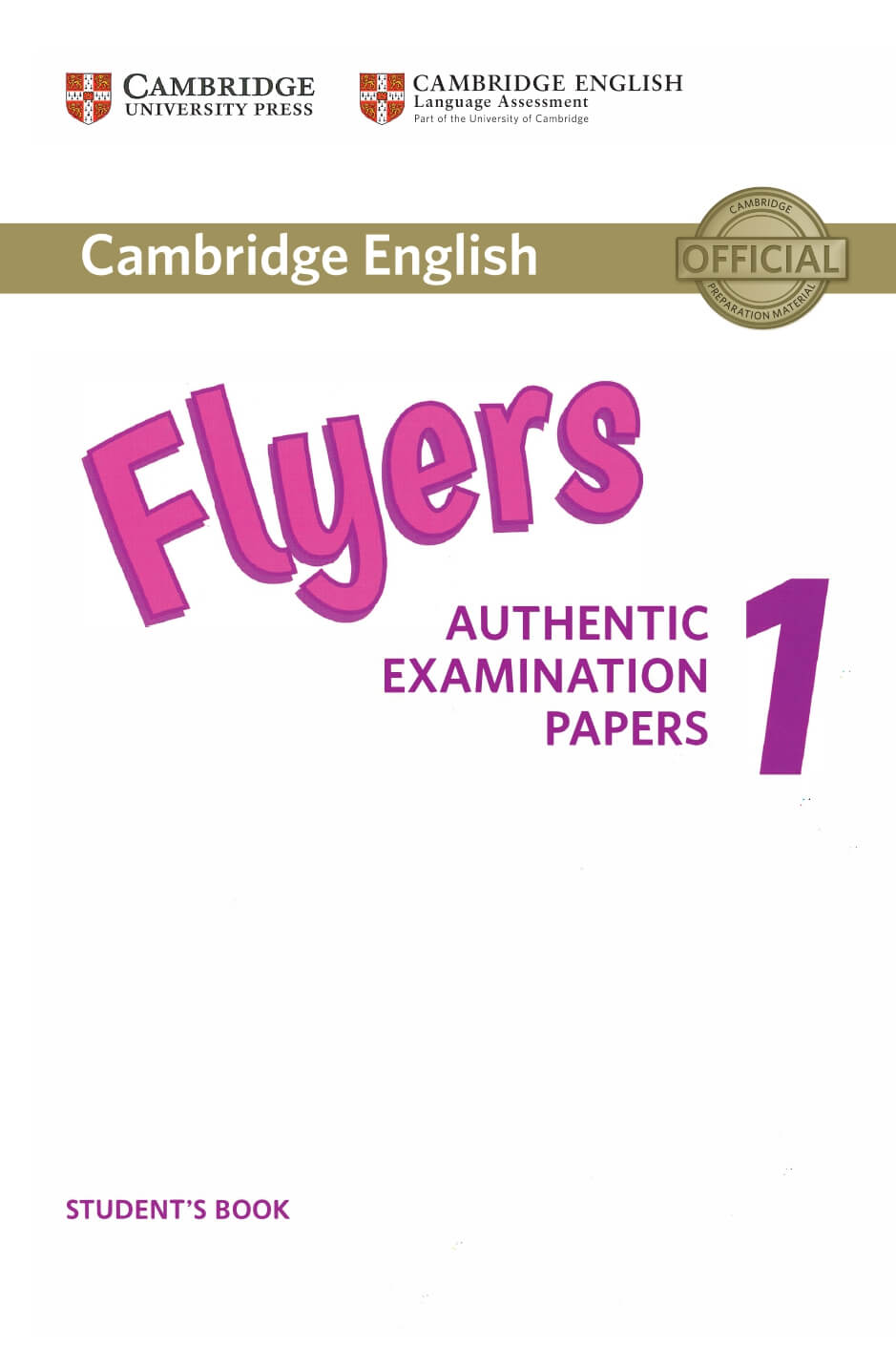 Cambridge English Flyers 1-2-3-4 (gộp 4 cuốn)