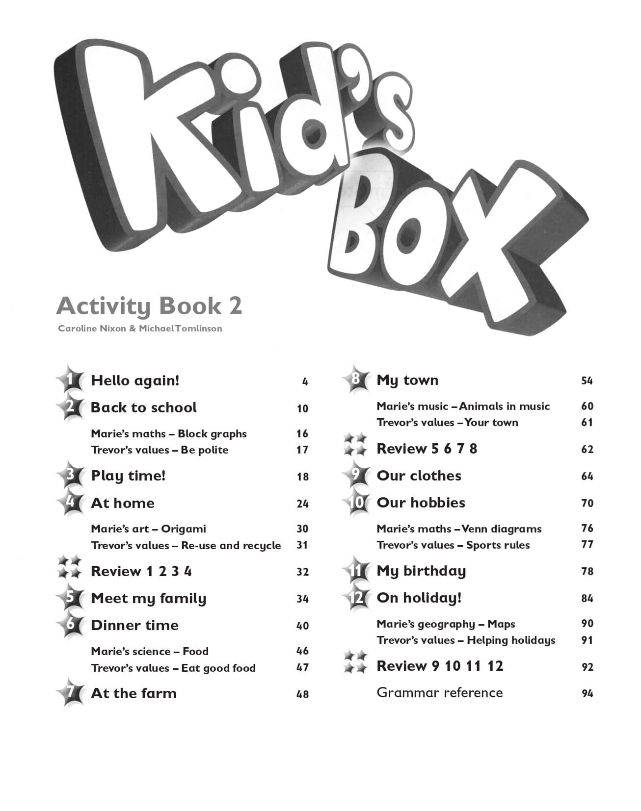 Kid's Box 2 Activity Book