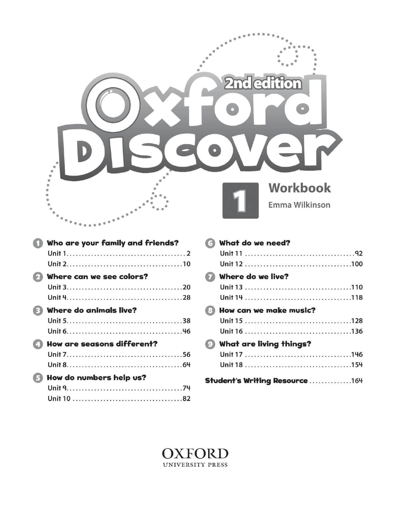 Oxford Discover 2nd Work Book Tập 1