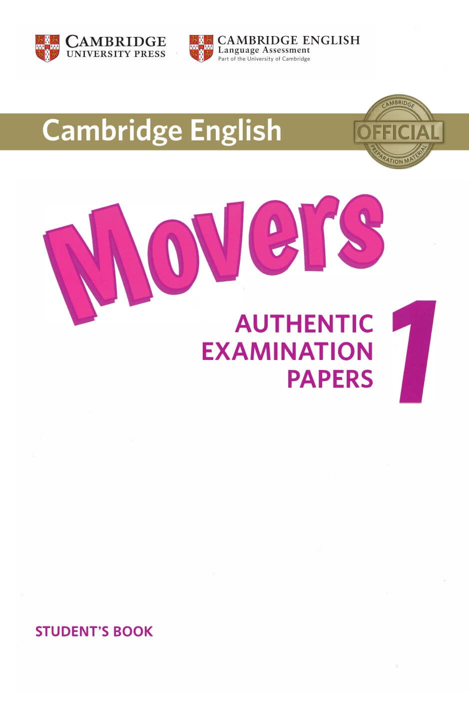 Cambridge English Movers 1-2-3-4 ( gộp 4 cuốn )