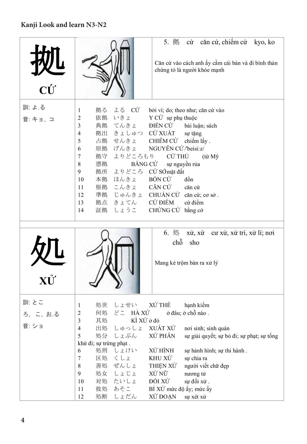 Kanji Look and Learn N3-N2