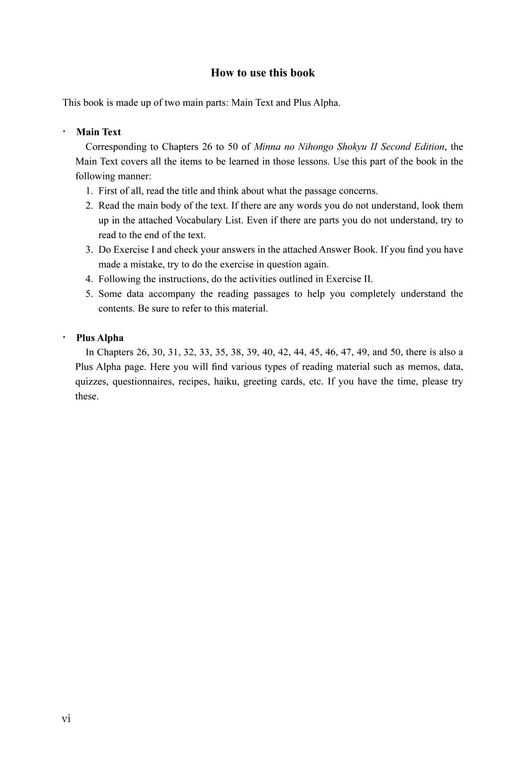 Minna No Nihongo - 25 bài đọc hiểu sơ cấp tập 2 có đáp án (bản mới)