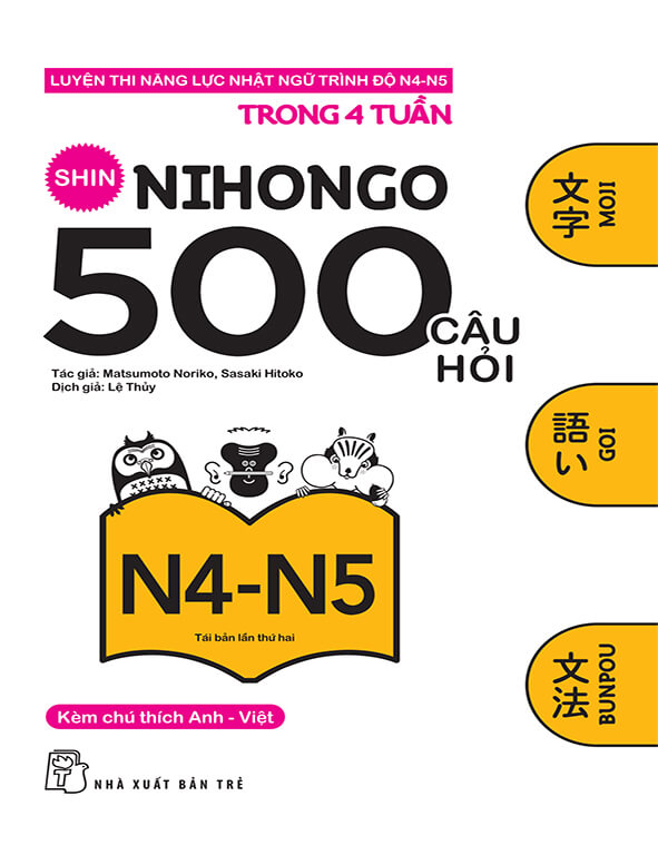 500 Câu Hỏi N4 + N5