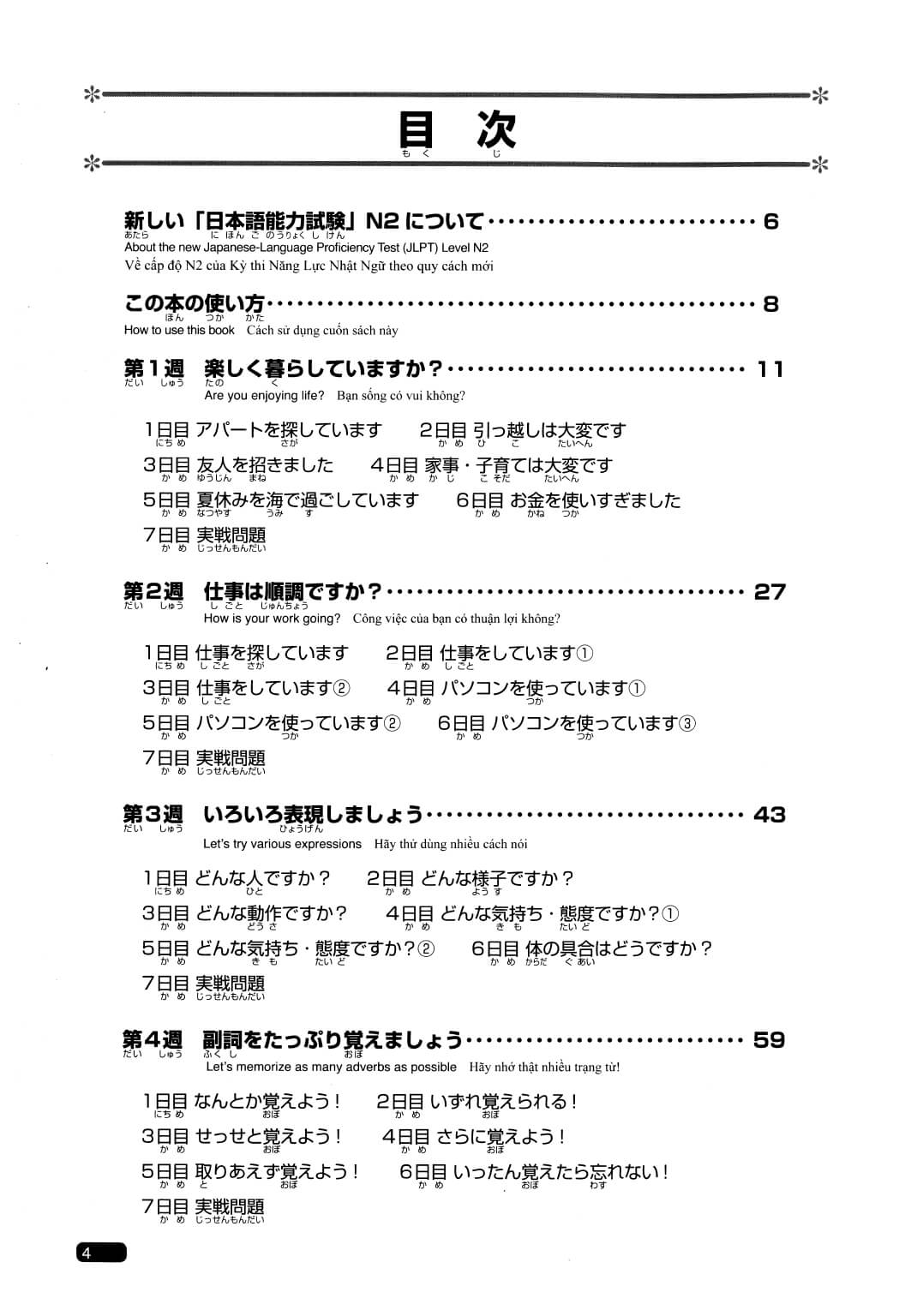 Somatome N2 - Từ vựng