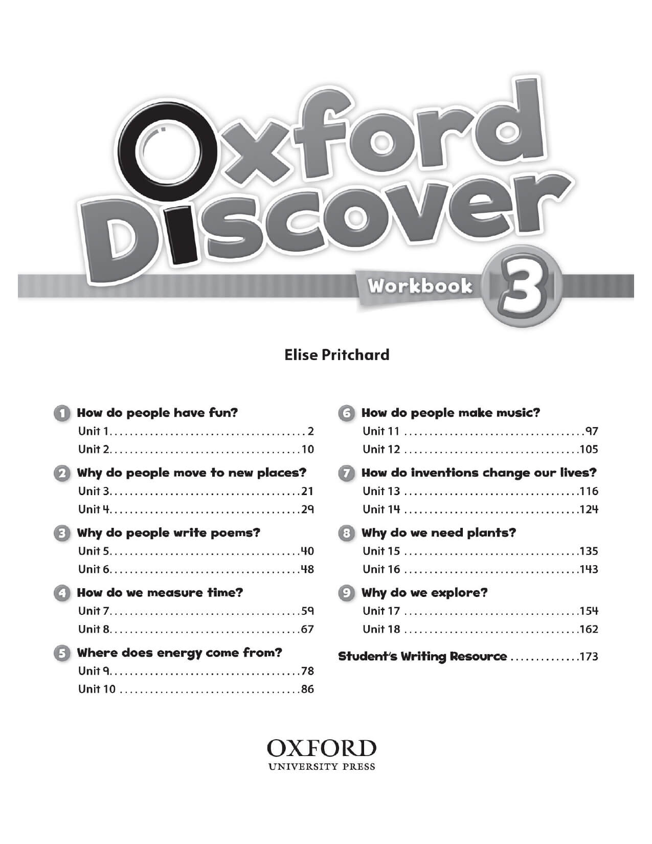 Combo 2 Sách Oxford Discover Student Book + Work Book Tập 3