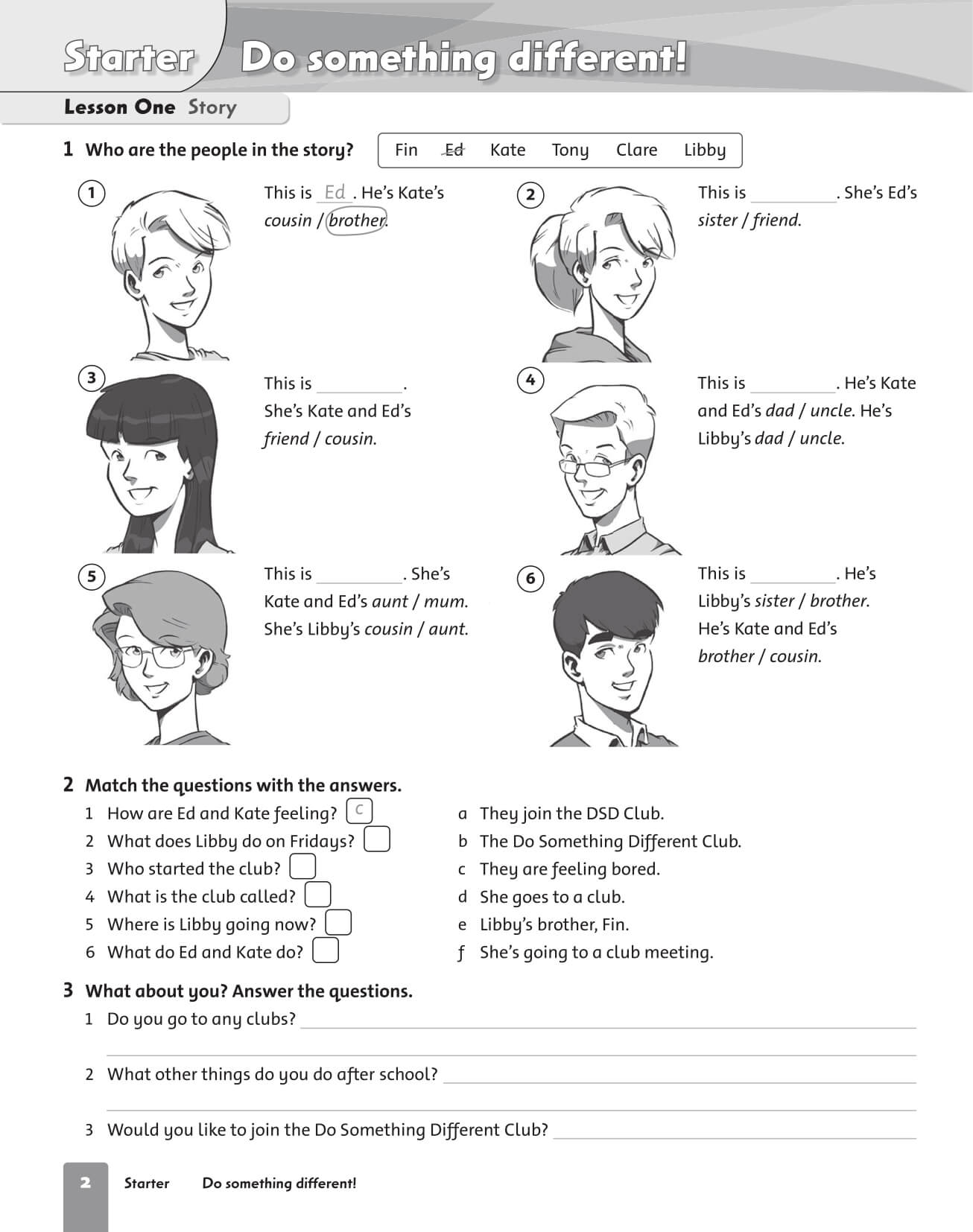 Family and Friends 5 Work Book