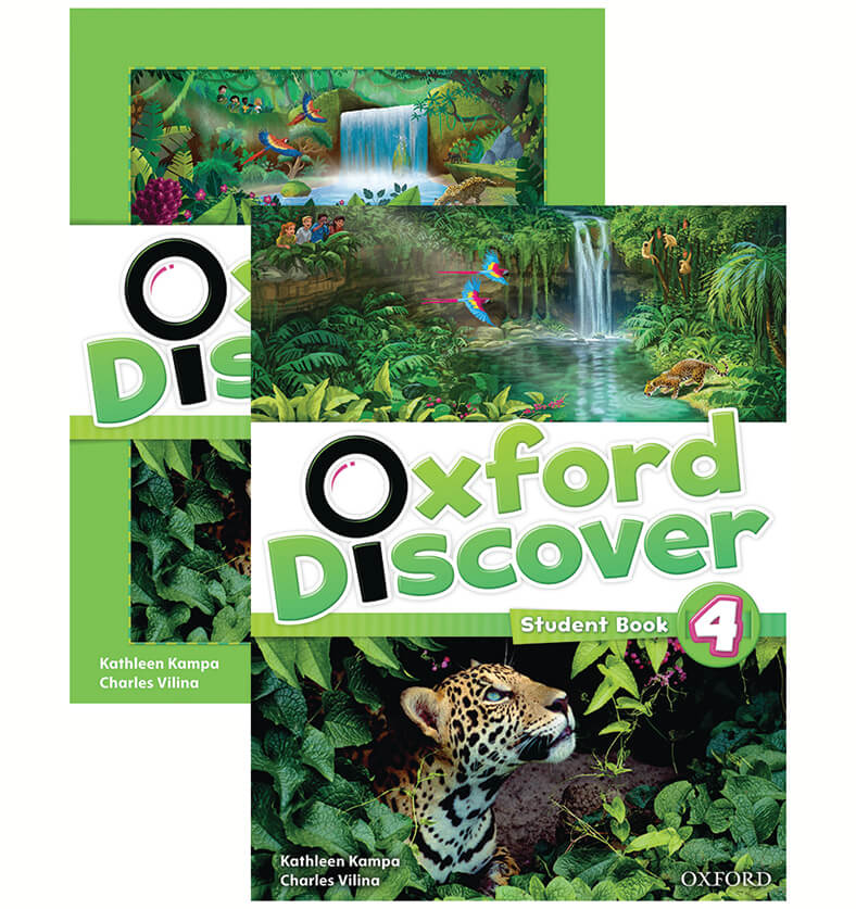 Combo 2 Sách Oxford Discover  Student Book + Work Book Tập 4