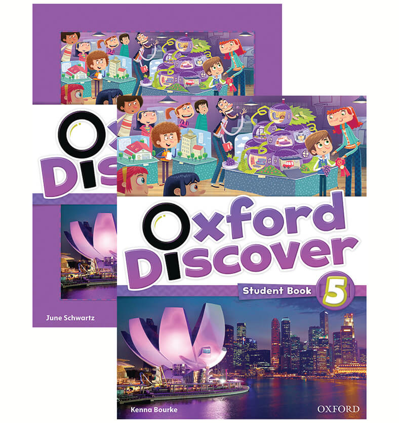 Combo 2 Sách Oxford Discover Student Book + Work Book Tập 5