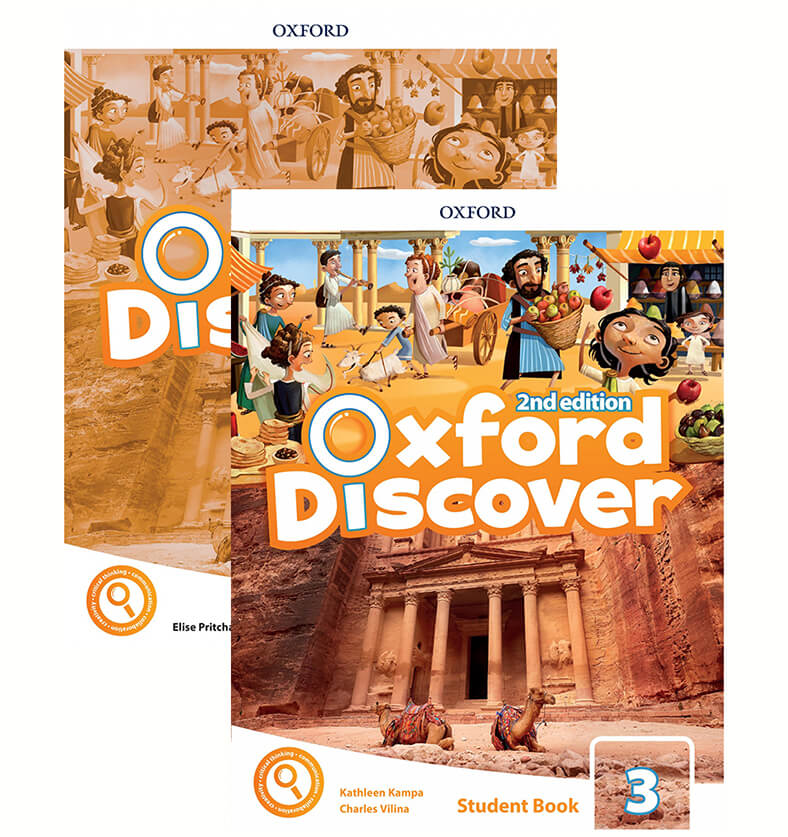 Combo 2 Sách Oxford Discover 2nd  Student Book + Work Book Tập 3