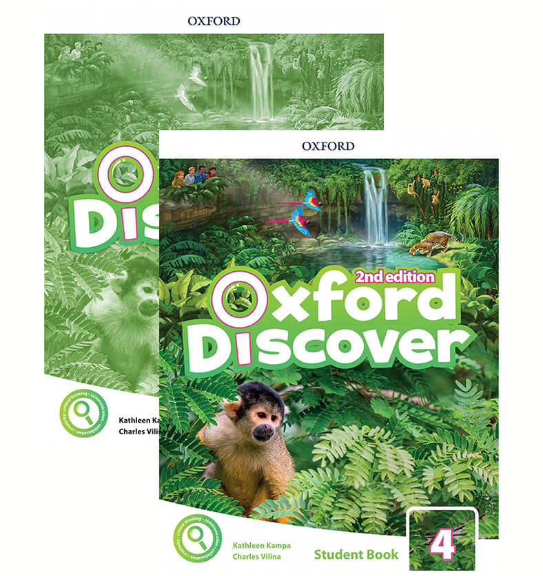 Combo 2 Sách Oxford Discover 2nd Student Book + Work Book Tập 4