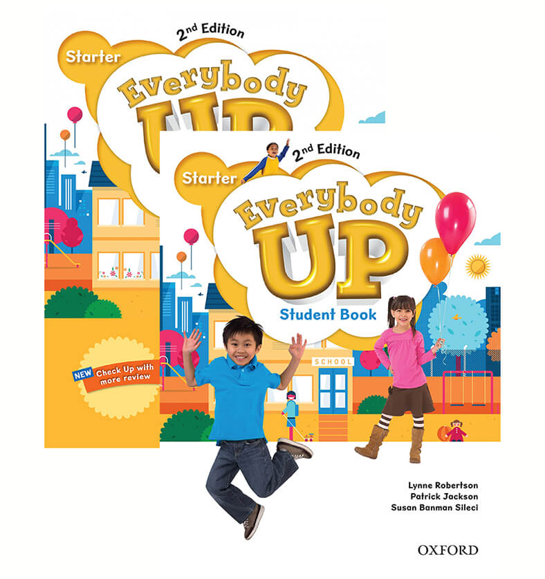 Combo 2 Sách Every Body Up Starter 2nd  Student Book + Work Book