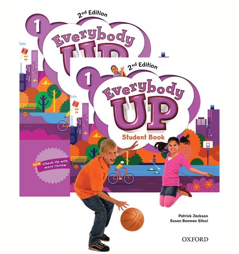 Combo 2 Sách Every Body Up 2nd Student Book + Work Book Tập 1