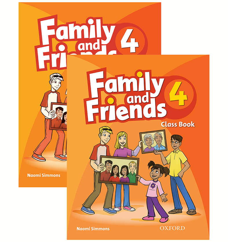 Combo 2 Sách Family and Friends 4 Class Book + Work Book